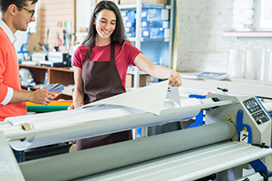 What is large format printers?