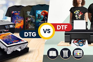 DTG Vs DTF Printing: Which printing method is better for you?