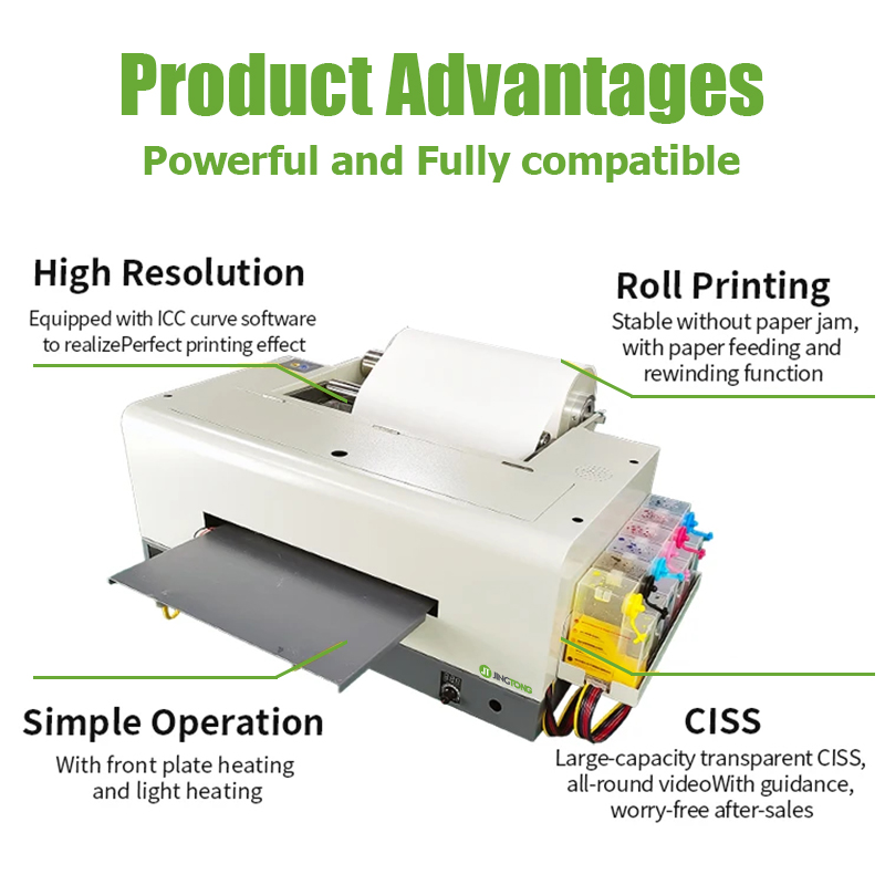 Desktop A3 Colour Inkjet Sublimation Printer with Epson L1800 Printhead