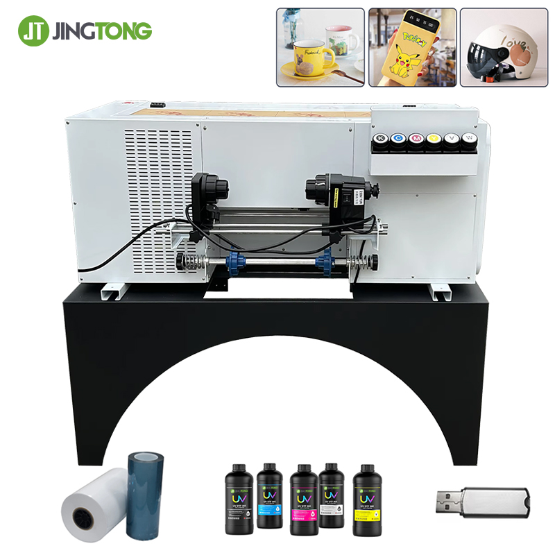 Desktop A3 Roll to Roll UV DTF Printer Crystal Sticker Printing Machine with XP600 Head