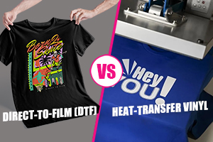 DTF Printing vs Heat Transfer Vinyl - Which One is Better for Your Business?