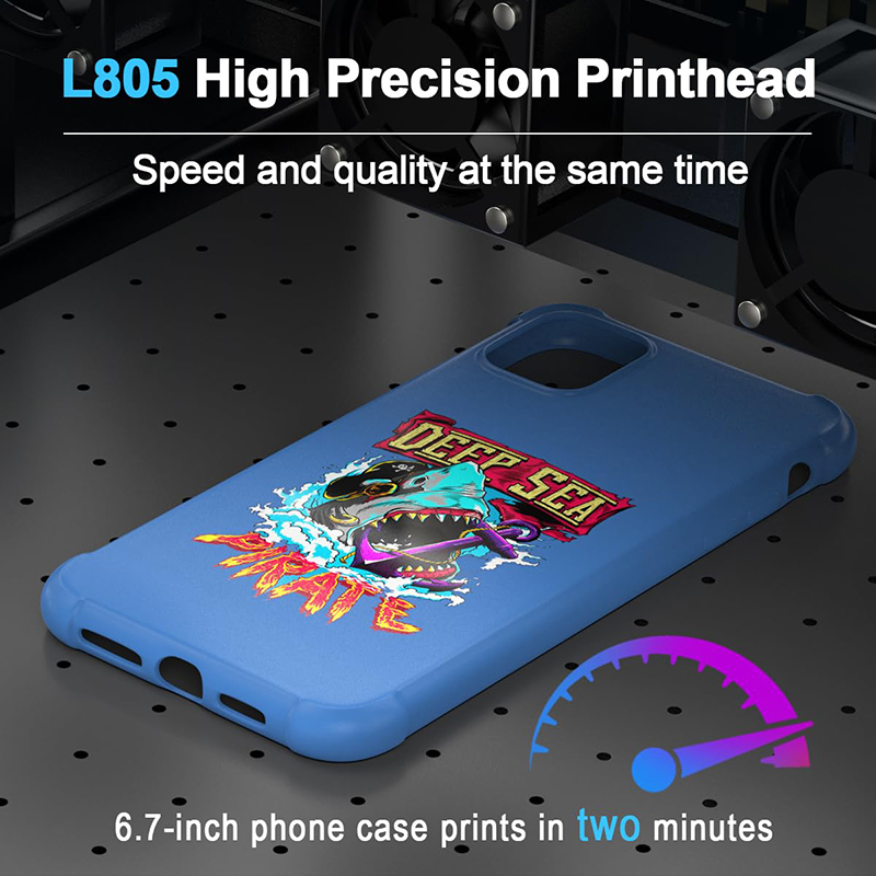 A4 L805 UV Flatbed Printing Machine Inkjet Multi-Function Small UV DTF Label Printers