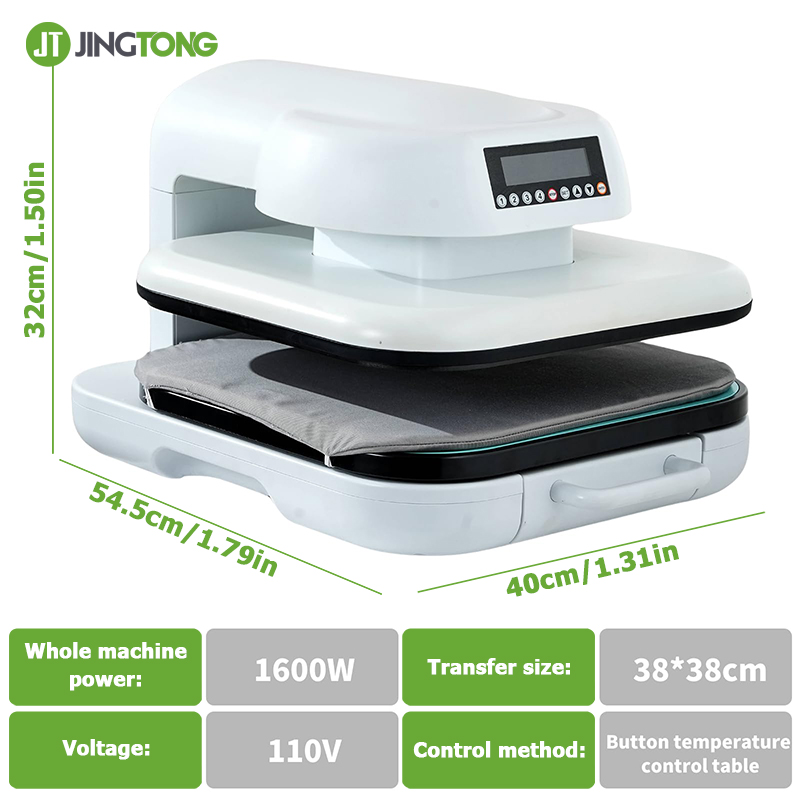Professional Digital Automatic Heat Press Machine 15''x15'' with Auto Press Release