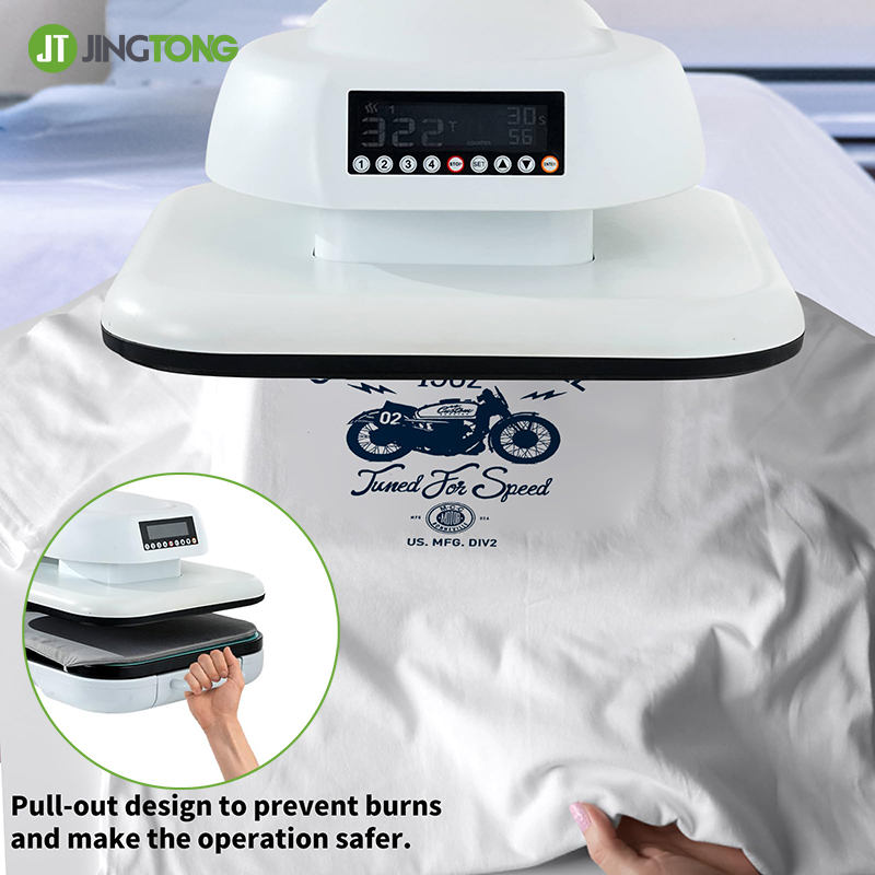 Professional Digital Automatic Heat Press Machine 15''x15'' with Auto Press Release