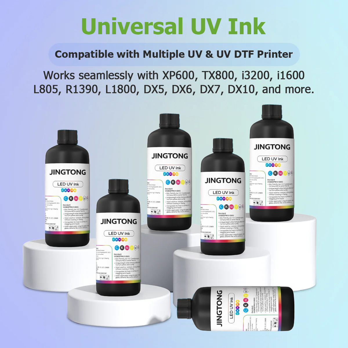 High Quality Universal UV Curable Ink Wide Compatibility for UV and UV ...
