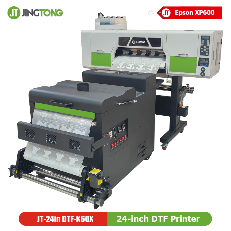 24 inch DTF Printing Machine Top Rated Direct to Film Transfer Printer with XP600 Printheads
