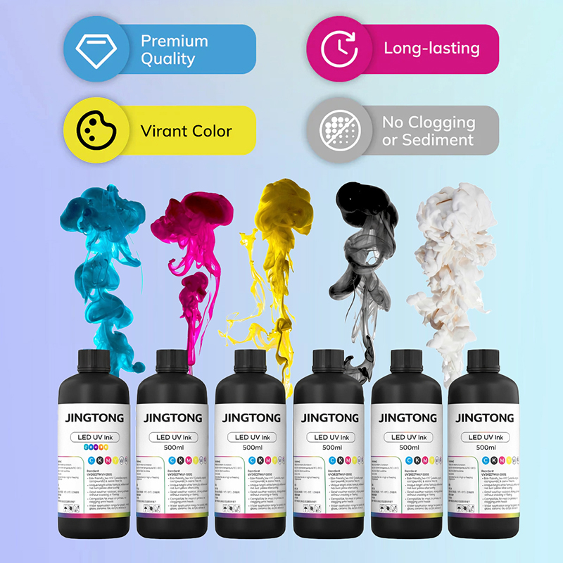 High Quality Universal UV Curable Ink Wide Compatibility for UV and UV DTF Printers