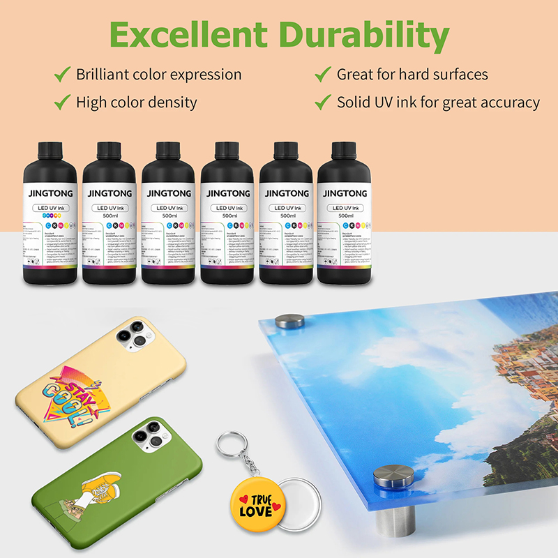 High Quality Universal UV Curable Ink Wide Compatibility for UV and UV DTF Printers