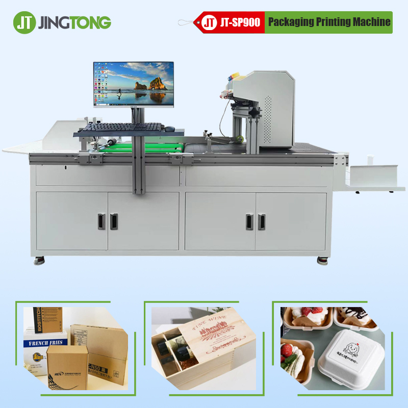 Corrugated Box Printer Corrugated Plastic Printing Machine for Industrial Packaging Inkjet Printing