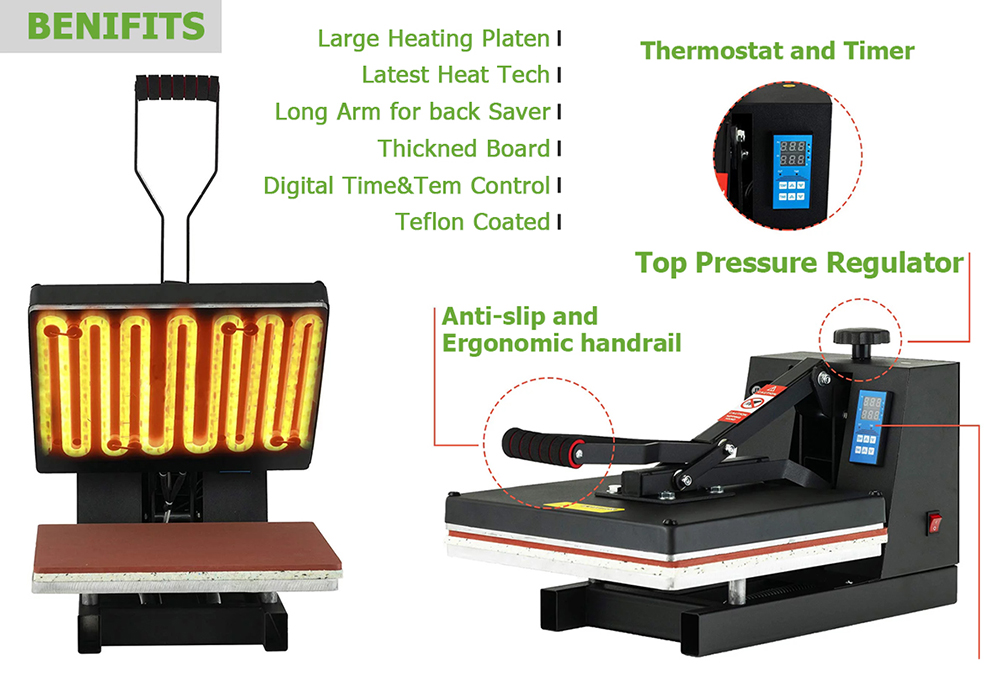 Industrial Heat Transfer Machine for T-Shirt 3