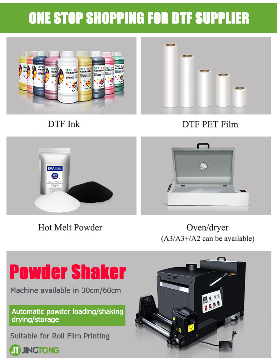 DTF A3 Plus Direct to Film Printing Machine 30cm tshirt Printers 6