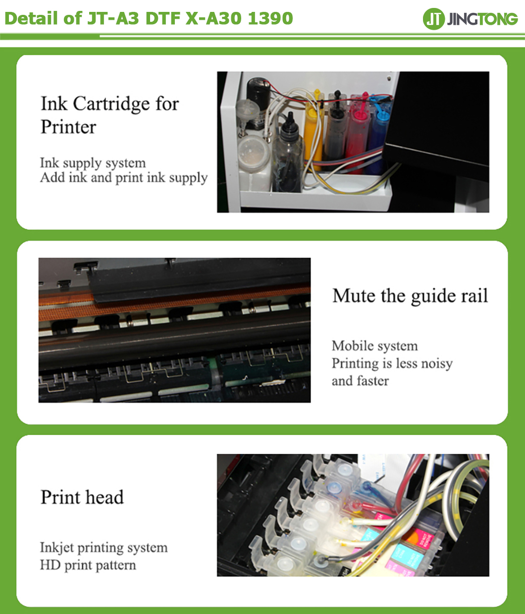 a3 13inch dtf printer with 1390 printhead 4