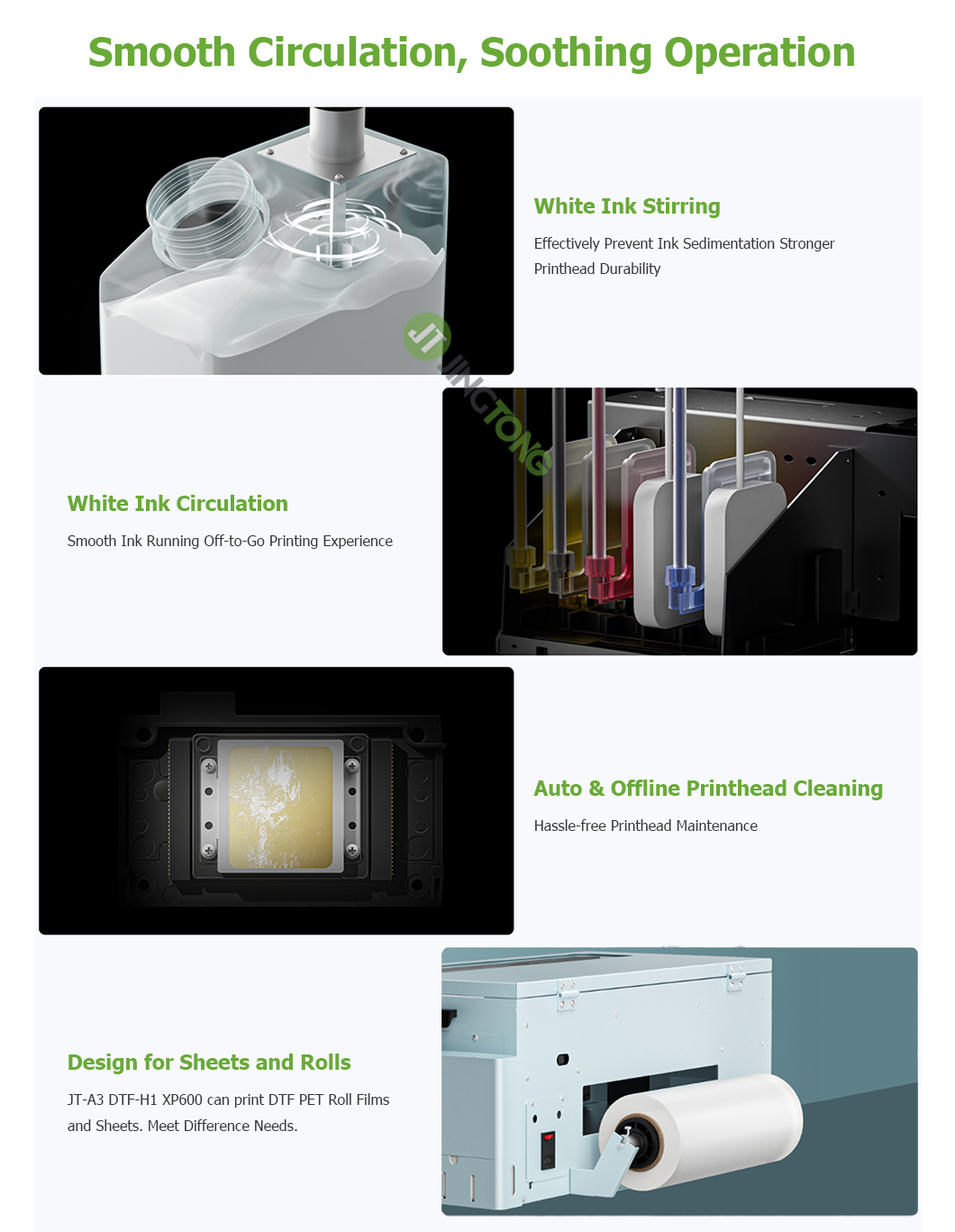 A3 DTF Printer 13inch DTF printing machine with xp600 heads 2