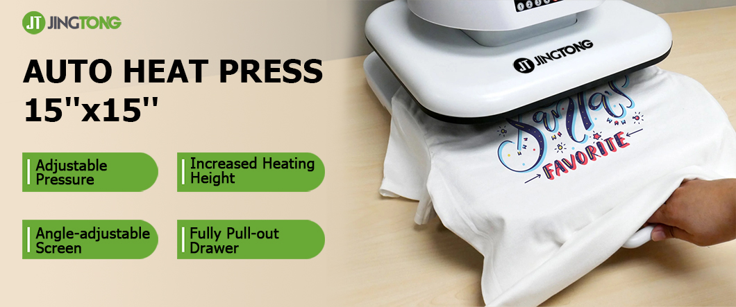 Fully Automatic Smart Electric Heat Press Machine T-Shirt Printing Equipment 1
