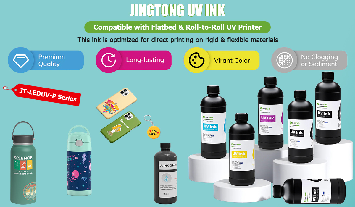High Adhesion UV Curable Ink for UV Printer - Flatbed & Roll-to-Roll UV Ink-1