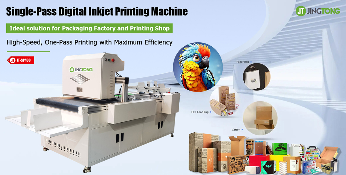 High Speed Single Pass Digital Printer Corrugated Cardboard Packaging Printing Machine-1