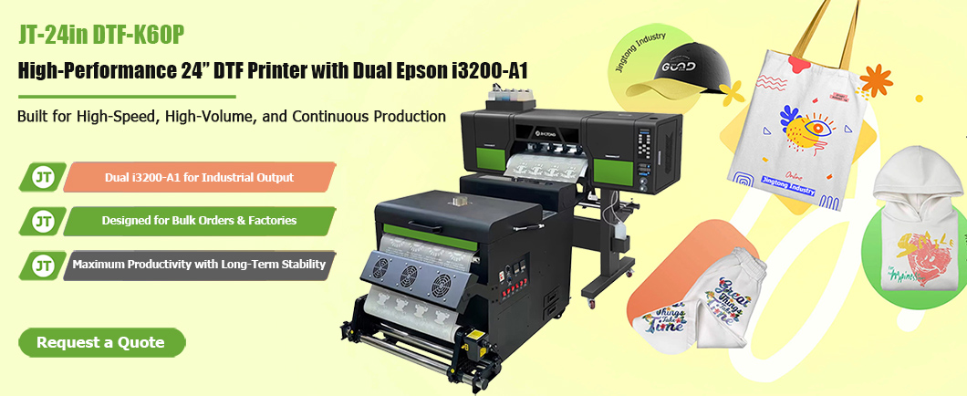 24 inch Digital T Shirt Fabric Printer Factory Price Heat Transfer DTF Film Printing Machine-1 24 inch Digital T Shirt Fabric Printer Factory Price Heat Transfer DTF Film Printing Machine-1