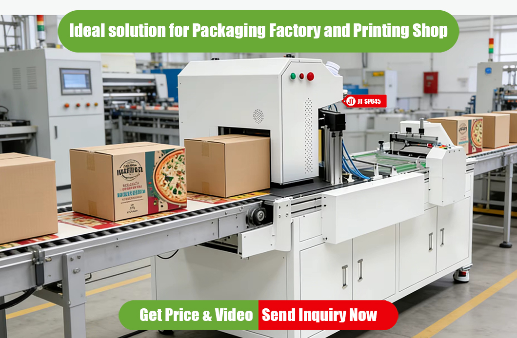 JT-SP645 Single-Pass Corrugated Cardboard Digital Printer Custom Digital Packaging Printing Machine 8