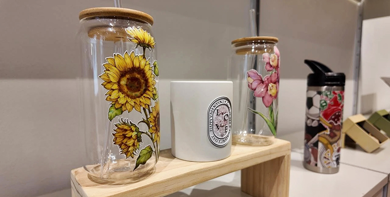 Jingtong uv printing on Glass bottles Jingtong uv printing on Glass bottles